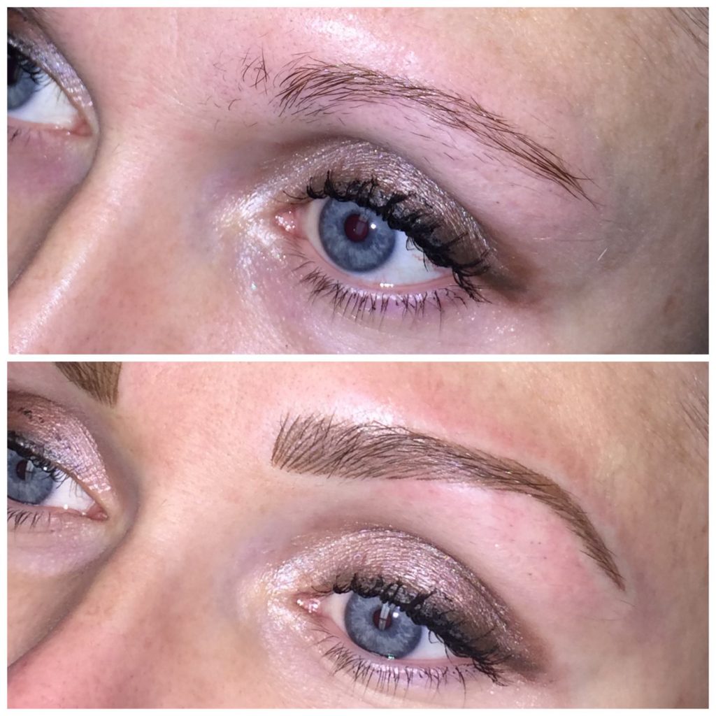 Combo brow Digital Microblading and Powder Brow