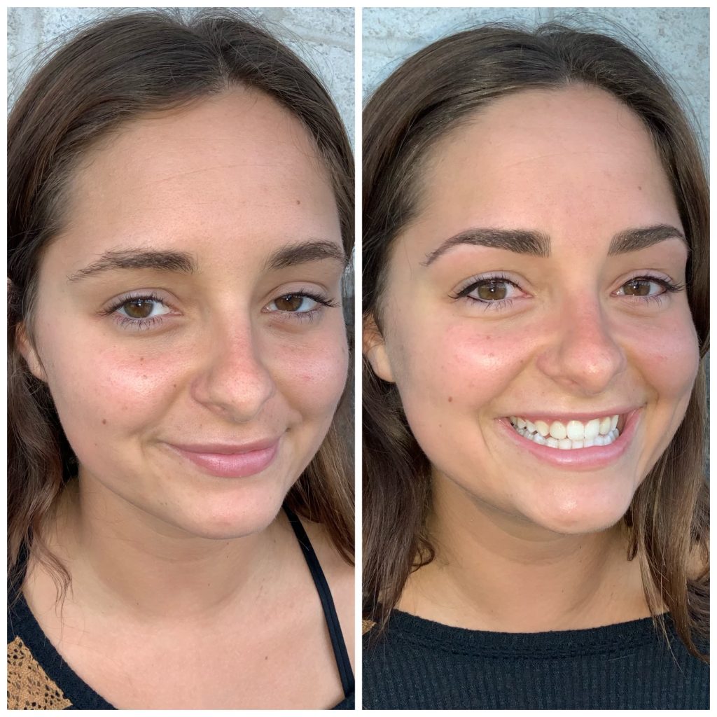 Permanent Eyeliner on upper Lashline with Combo Brows