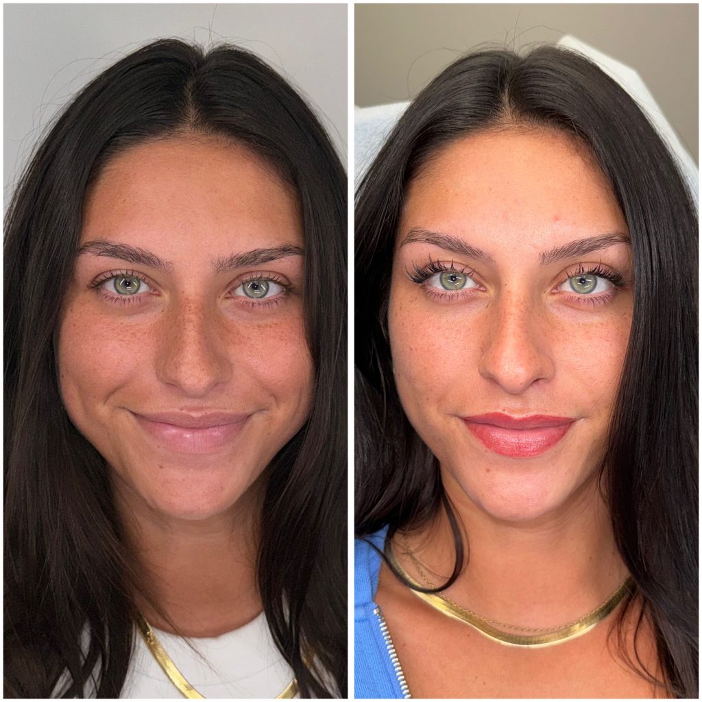 Microblading & Lip Blushing Before & After